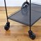 Perforated Black Metal Serving Cart by Mathieu Mategot, 1950s 7