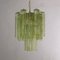Vintage Wandlampe aus Murano Grün Trunci, Italien, 1990er 4