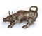 Modernist Artist, Charging Bull, 1960s, Bronze Sculpture, Image 1