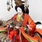 20th Century Emperor and Empress Hina Doll Set, Japan, 1990s, Set of 17 20