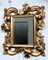 Cornice barocca intagliata a mano con specchio, anni '80, Immagine 1