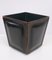 Stich Leather Waste Basket by Jacques Adnet, 1950s 6