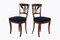 19th Century Biedermeier Walnut Chairs, Germany, Set of 2 1