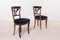 19th Century Biedermeier Walnut Chairs, Germany, Set of 2 5