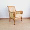 20th Century Empire French Bergere Armchair, Image 2