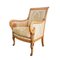 20th Century Empire French Bergere Armchair, Image 1