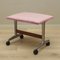 Danish Pink Footrest, 1960s 1