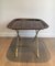 Brass & Painted Tole Table, 1950s 14