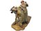 Peasant Woman with Cow in Ceramic by Guido Cacciapuoti, Italy, Early 1900s, Image 2