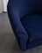 Italian Art Deco Armchair in Fabric 5