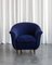 Italian Art Deco Armchair in Fabric 2