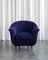 Italian Art Deco Armchair in Fabric, Image 2