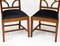 Vintage Art Deco Walnut Side Chairs from Rowley Gallery, 1930s, Set of 2 9