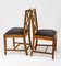 Vintage Art Deco Walnut Side Chairs from Rowley Gallery, 1930s, Set of 2 6