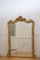Espejo antiguo de madera dorada, 1880, Imagen 16