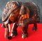 Escultura de elefante de palisandro, años 70, Imagen 8