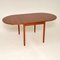 Vintage Danish Teak Drop Leaf Dining Table by Bernhard Pedersen, 1960s 1