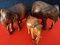 Hand-Carved Wooden Elephants, 1960s, Set of 3, Image 4