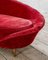 Sofá de terciopelo rojo, 2010, Imagen 6