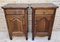 French Oak Nightstands, 1890s, Set of 2, Image 5