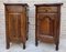 French Oak Nightstands, 1890s, Set of 2 13