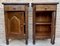 French Oak Nightstands, 1890s, Set of 2 6