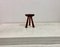 Brutalist Wooden Tripod Stool, Image 7