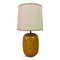 Mid-Century Lampe aus gedrechseltem Holz, 1960er 1