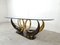 Vintage Brass Swan Coffee Table, 1980s, Image 6