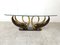 Vintage Brass Swan Coffee Table, 1980s 5
