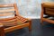 Vintage Scandinavian Teak Lounge Chairs in Cognac Leather, 1960s, Set of 2, Image 14