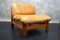 Vintage Scandinavian Teak Lounge Chairs in Cognac Leather, 1960s, Set of 2, Image 11