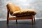 Vintage Scandinavian Teak Lounge Chairs in Cognac Leather, 1960s, Set of 2, Image 17