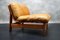 Vintage Scandinavian Teak Lounge Chairs in Cognac Leather, 1960s, Set of 2 10