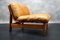 Vintage Scandinavian Teak Lounge Chairs in Cognac Leather, 1960s, Set of 2, Image 10