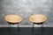 Vintage German Wicker Cocktail Chairs, 1960s, Set of 2, Image 1