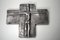 Croce da chiesa vintage in alluminio, Germania, anni '60, Immagine 1