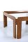 Mid-Century Italian Coffee Table in Walnut and Smoked Glass by Tobia & Afra Scarpa, Image 8