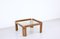 Mid-Century Italian Coffee Table in Walnut and Smoked Glass by Tobia & Afra Scarpa 1