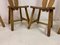 Brutalist Dining Chairs by De Puydt, 1960s, Set of 4 4