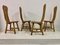 Brutalist Dining Chairs by De Puydt, 1960s, Set of 4, Image 6