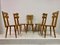 Swedish Dining Chairs in Pine, 1970s, Set of 5 12