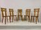 Swedish Dining Chairs in Pine, 1970s, Set of 5 1