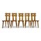 Swedish Dining Chairs in Pine, 1970s, Set of 5 19