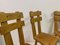 Swedish Dining Chairs in Pine, 1970s, Set of 5, Image 9