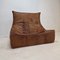The Rock Sofa in Brown Leather by Gerard Van Den Berg, 1970s 13