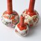 Antique Japanese Kutani Ware Porcelain Vase, 1890s, Set of 3 6