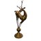 Art Nouveau Brass Deer Sculpture, 1890s-1910s 2