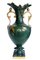 Antique Green Ceramic Vase, 1861 2