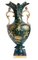 Antique Green Ceramic Vase, 1861 1